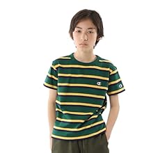 Amazon | [チャンピオン] Tシャツ キッズ 半袖 丸首 綿100